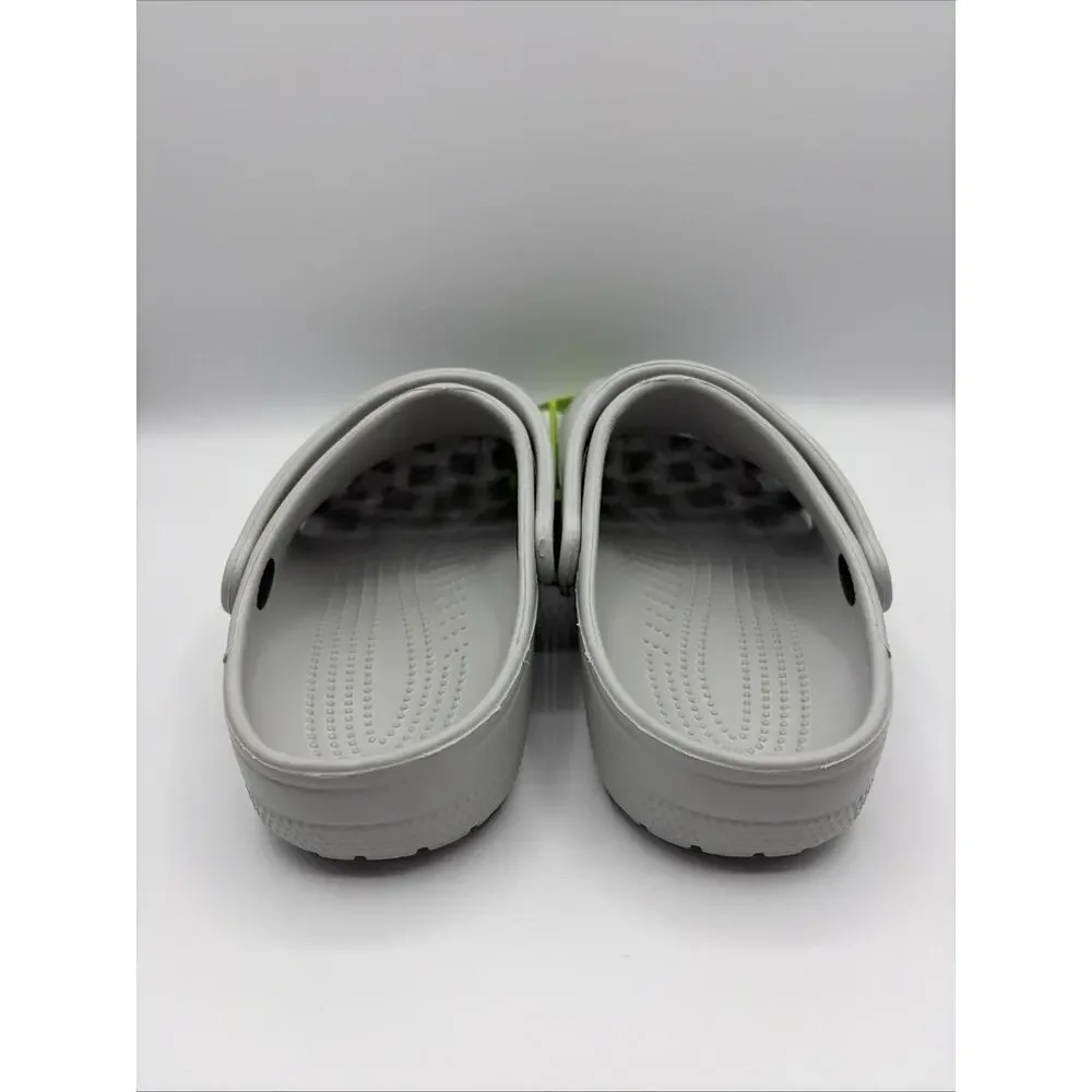Crocs Classic Clog Authentic Shoe Style 10001 Sz US MEN 5 Women 7 NWT Gray Grey